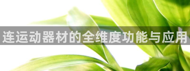 tp钱包app下载-tp钱包app官方版：连运动器材的全维度